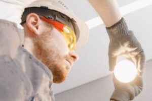 Commercial Electrician in a Littleton, CO Building